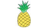 Cum să desenezi un ananas