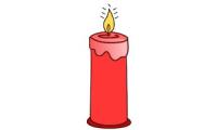 Cum să desenezi o lumânare