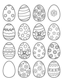 16 ouă de Paște