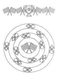 Mandala cu mașini
