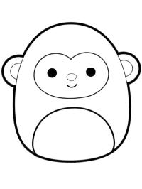 Maimuţa Elton din Squishmallows