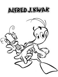 Alfred Jodocus Kwak cu chitara