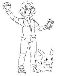 Ash Ketchum și Pikachu