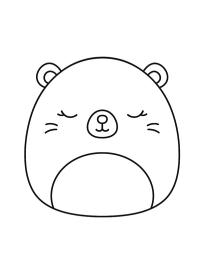 Castorul Darlene Squishmallow