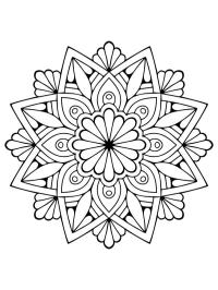 Mandala florală