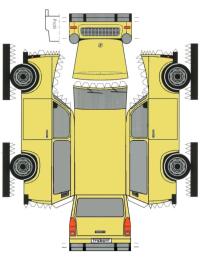 Plan de construcţie Trabant 601
