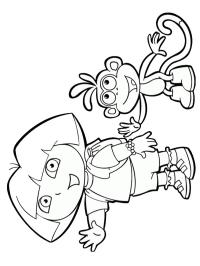 Dora şi maimuţa
