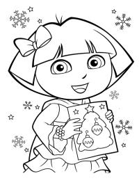 Dora cu felicitare de Crăciun