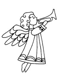Înger cu trompetă