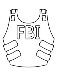 Vestă antiglonț FBI
