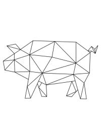 Porc geometric