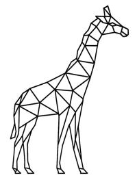 Girafă geometrică