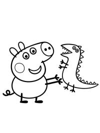 Purcelușul George și Domnul Dinozaur