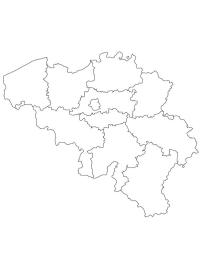 Harta Belgiei
