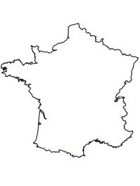 Harta Franţei
