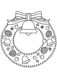 Coroniță de Crăciun cu clopoței