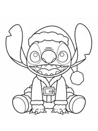 Stitch Moș Crăciun