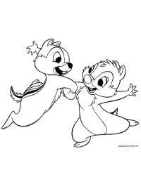 Chip și Dale dansează