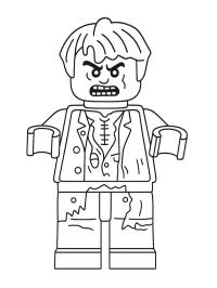 Minifigurină LEGO Zombie