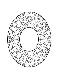 Mandala litera O
