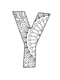 Mandala litera Y