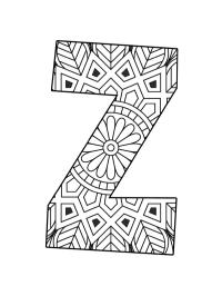 Mandala litera Z
