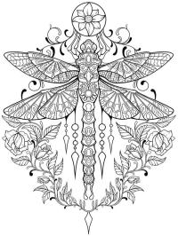 Tatuaj Libelulă