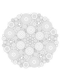 Mandala cu cercuri