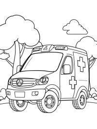 Ambulanță Mercedes