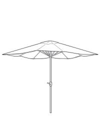 Umbrelă de plajă