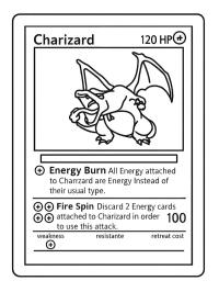 Carte Pokemon Shadowless Charizard