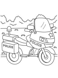 Motocicletă de poliție