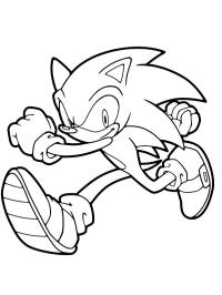 Sonic alergând