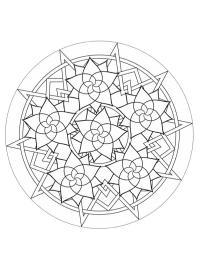 Mandala Trandafiri