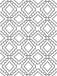 Mandala cu romburi