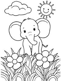 Elefant drăguț