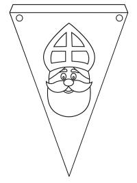 Ghirlandă cu Moș Nicolae