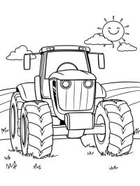 Tractor robust John Deere
