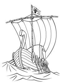 Navă vikingă drakkar