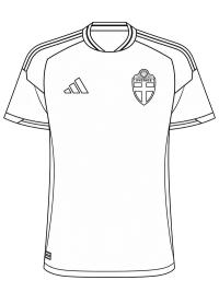 Tricou de fotbal al Suediei
