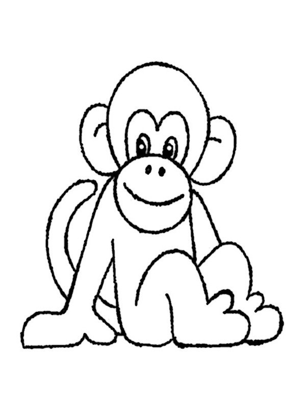 Maimuţă de colorat