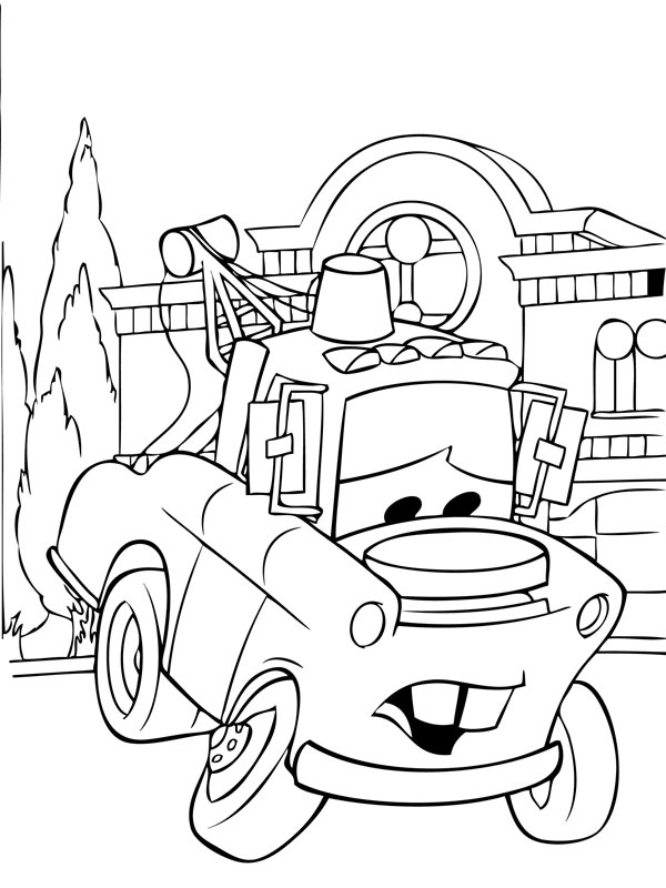 Mater (Maşini) de colorat
