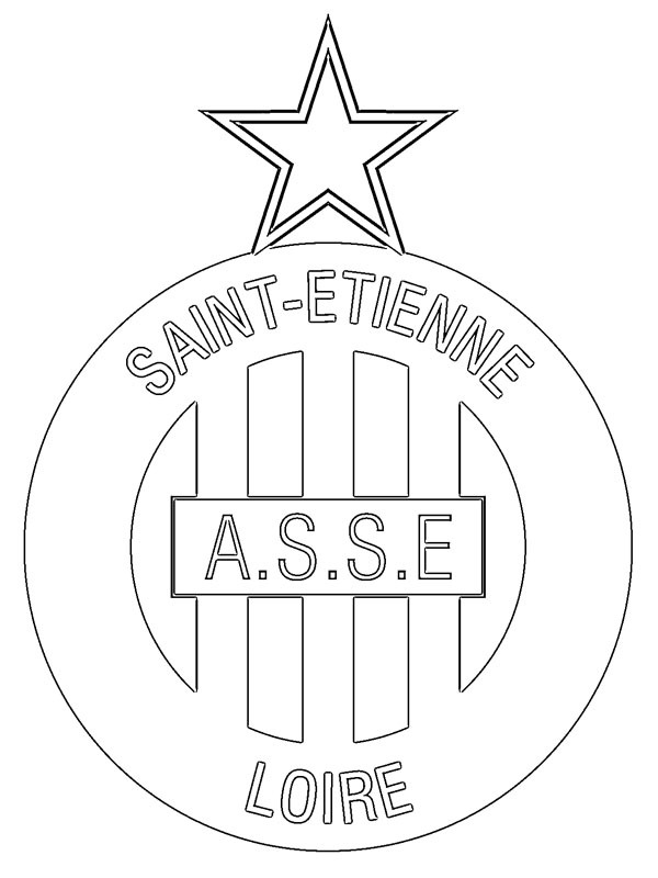 AS Saint-Étienne de colorat