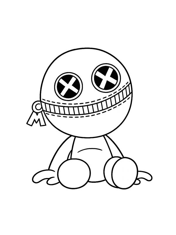Blanky Blankz (Poppy Playtime) de colorat