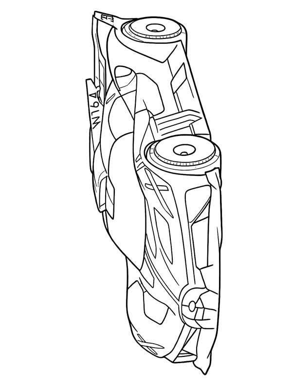 Bugatti Bolide de colorat