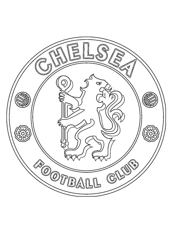 Chelsea FC de colorat