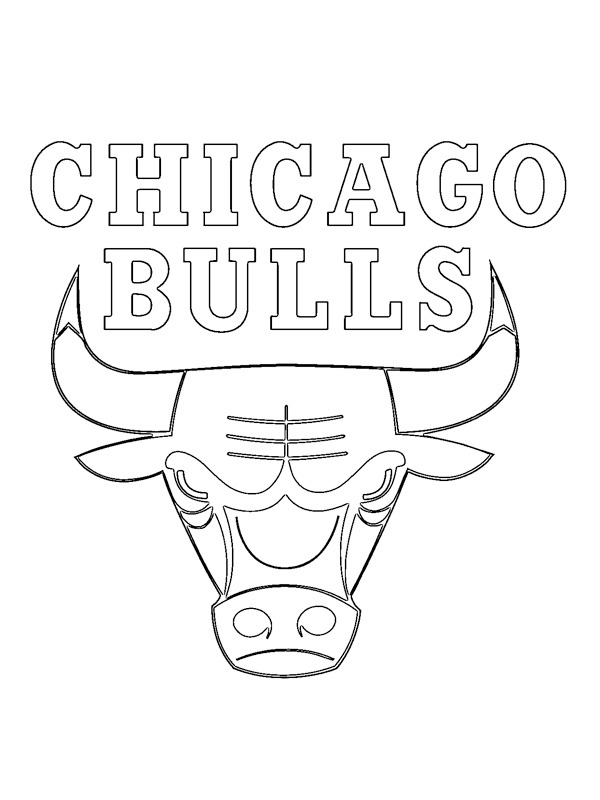 Chicago Bulls de colorat