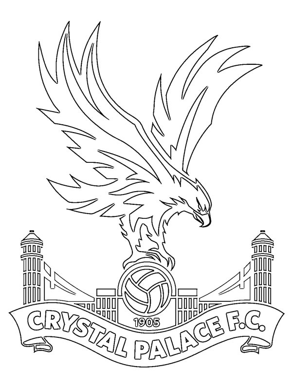 Crystal Palace FC de colorat