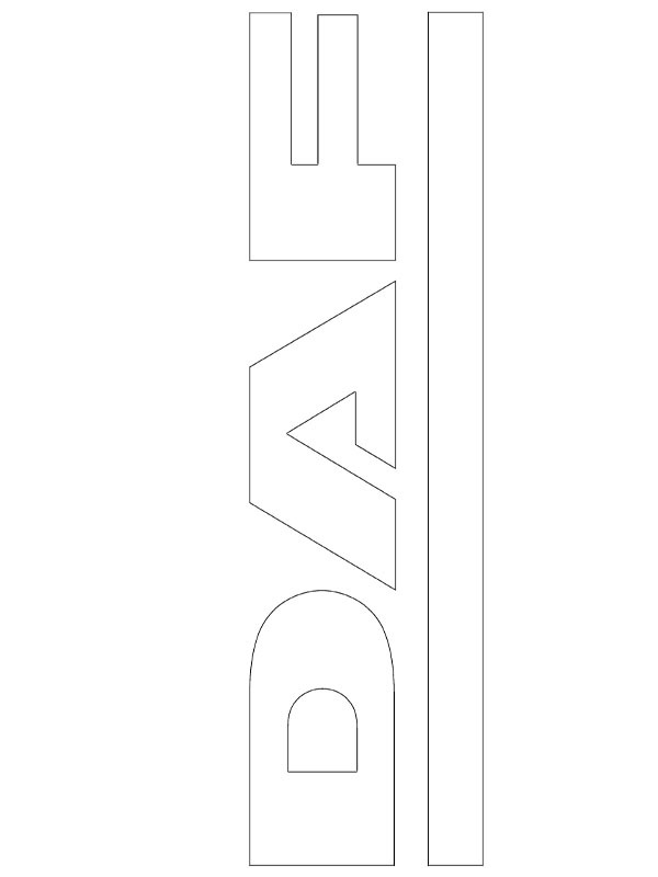 Logo Camioane DAF de colorat