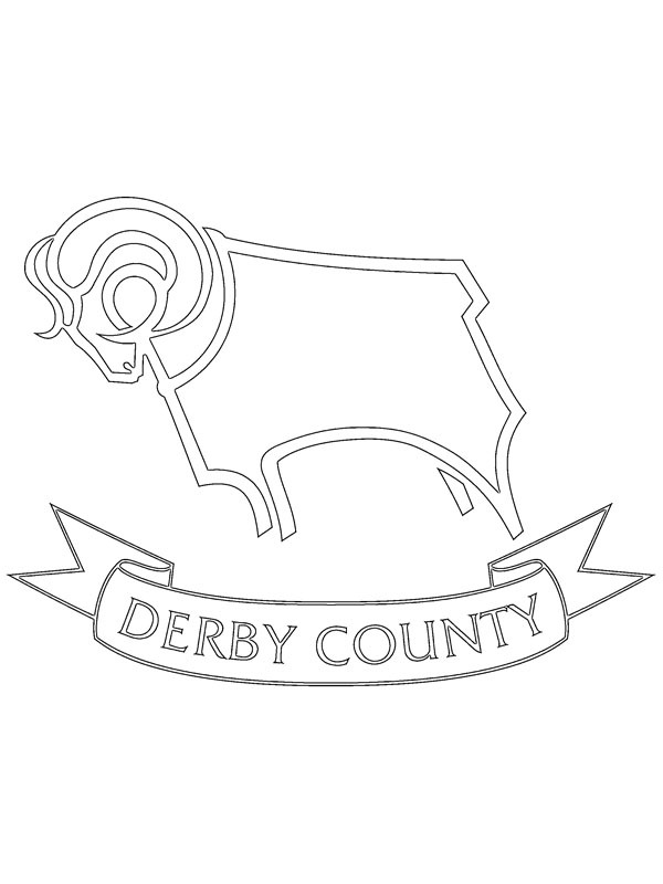 Derby County FC de colorat